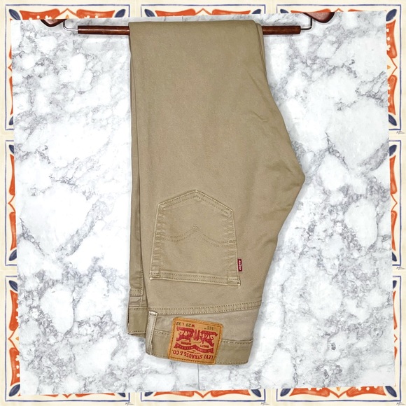 LEVIS Men’s 511 Slim Straight Tan Jeans Unisex 29 X 32 - Picture 1 of 13